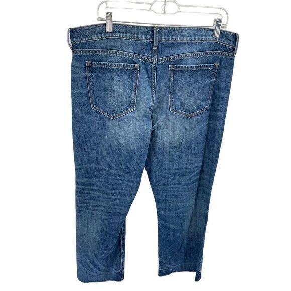 Banana Republic Womens Cropped Flare Jeans Denim Medium Wash Blue Size 32 - Picture 9 of 10